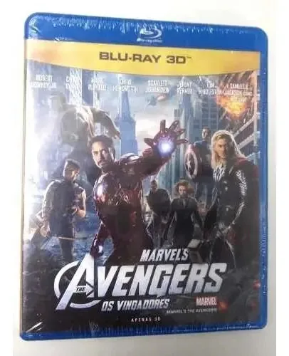 Os Vingadores Marvels The Avengers 3d Bluray