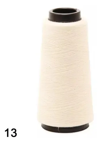 Linha de Costura Reta Kron Cone 120 Cor Natural