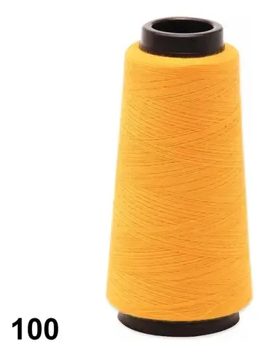 Linha de Costura Reta Kron Cone 120 Cor Cenoura