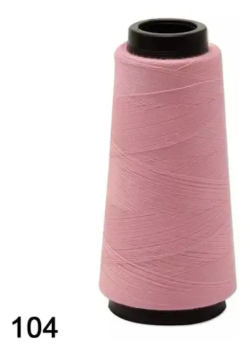 Linha de Costura Reta Kron Cone 120 Cor Rosado