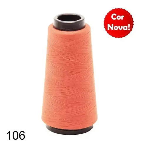 Linha de Costura Reta Kron Cone 120 Cor Flamingo