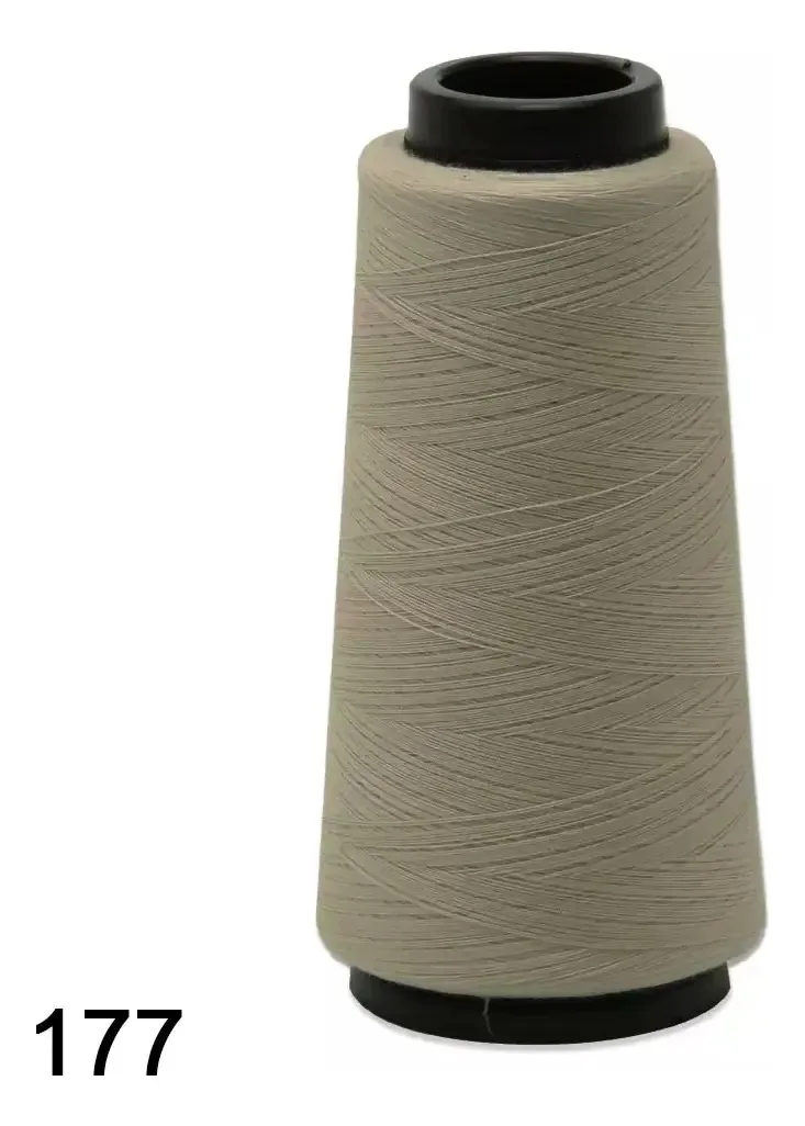 Linha Para Costura Reta Kron 120-1500mts Máquina De Costura Cor 177- Cetim