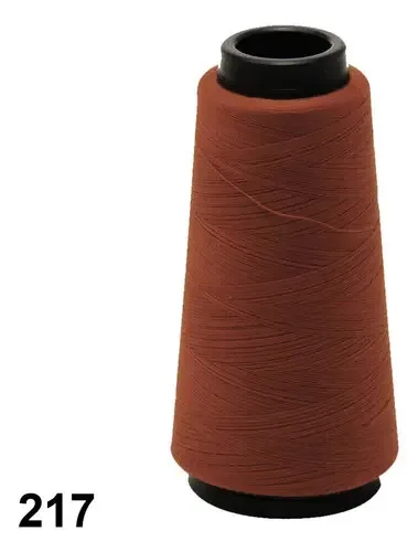 Linha de Costura Reta Kron Cone 120 Cor Terracota