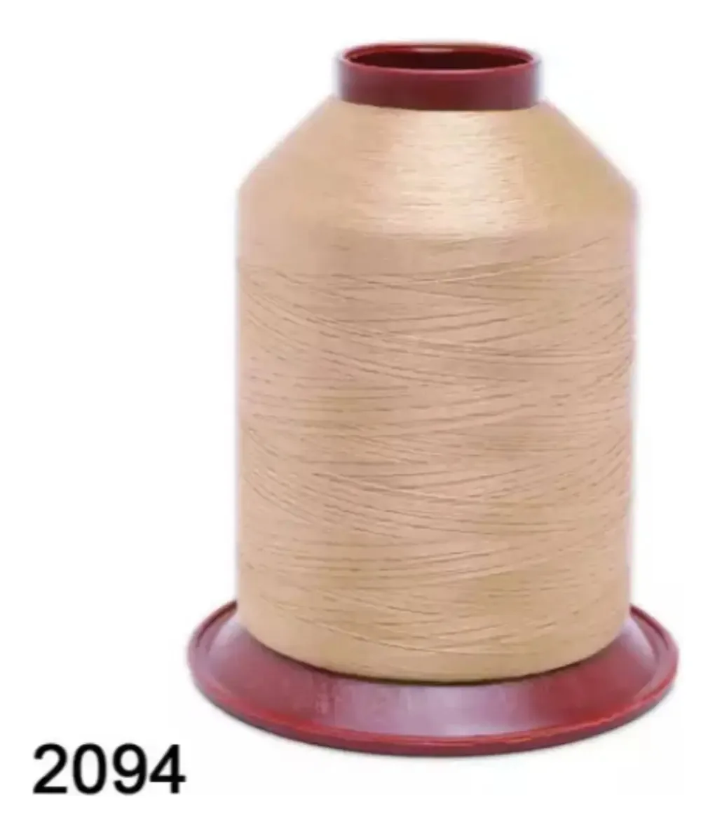 Linha Bordado Ricamare 4000m Nude 100% Poliéster Para Máquina