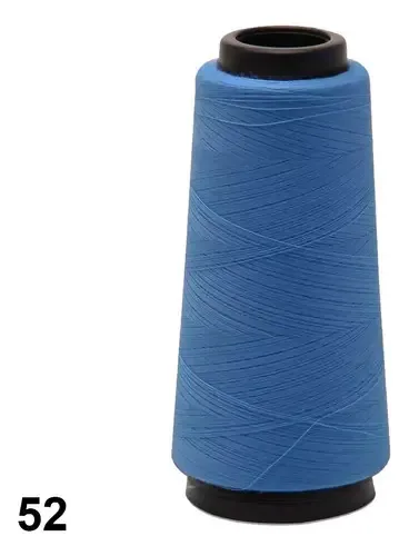 Linha de Costura Reta Kron Cone 120 Cor Azul Cobalto