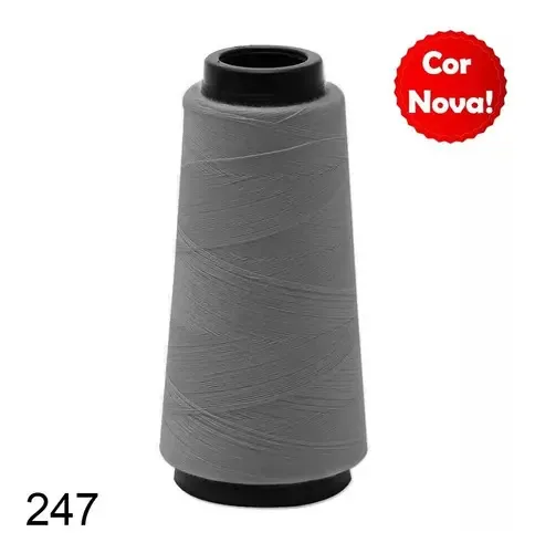Linha de Costura Reta Kron Cone 120 Cor Carvão