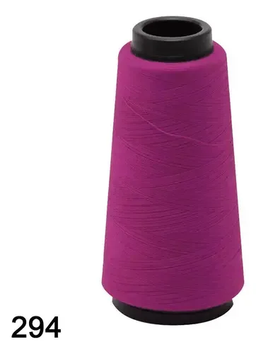Linha de Costura Reta Kron Cone 120 Cor Rosa Pitaya