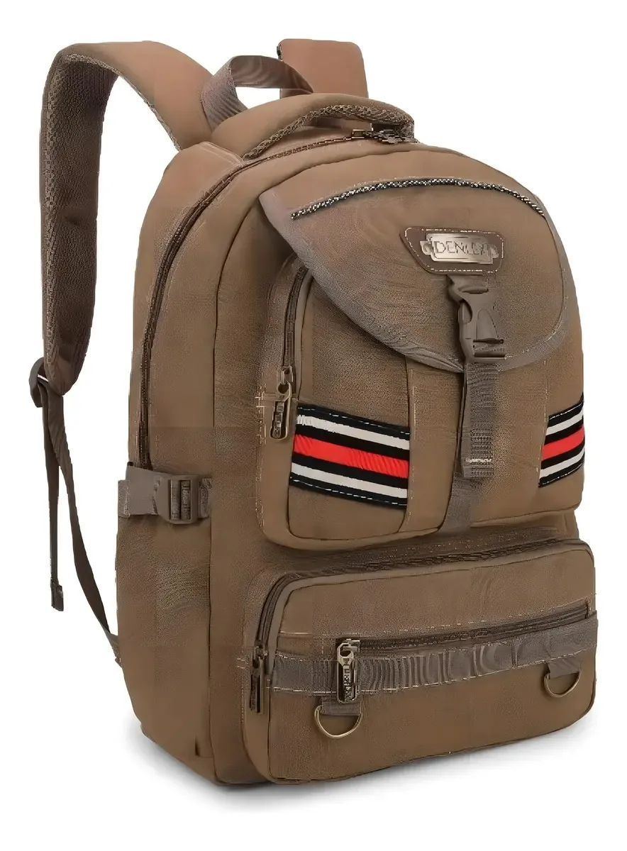 Mochila De Lona Masculina Feminina Escolar Viagem Trabalho
