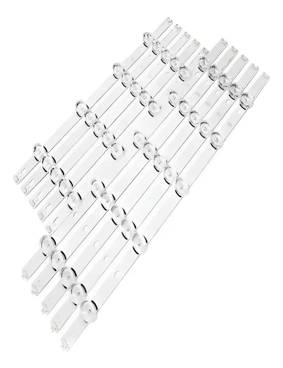 Kit 10 Barras LED 59cm Compatível 49LB Pci Eletro Parts