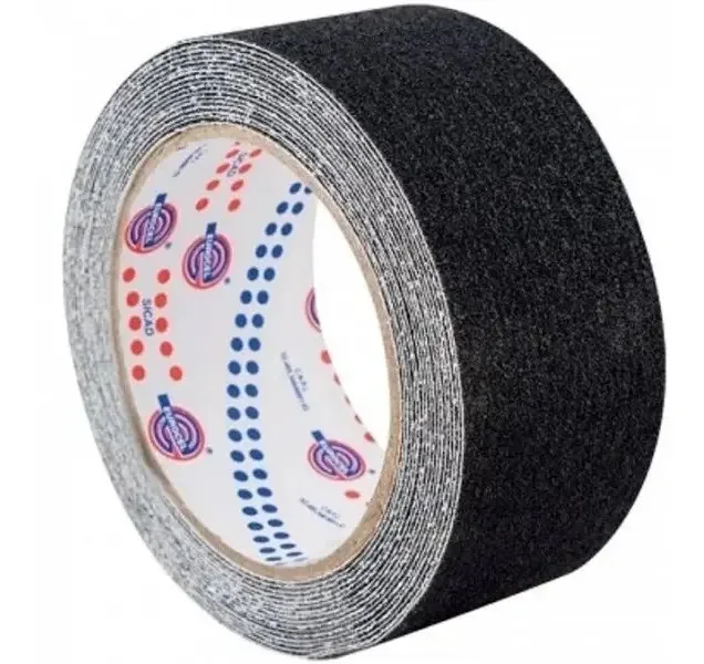 Fita Antiderrapante 48mmx5m Eurocel Preta Cor Preto