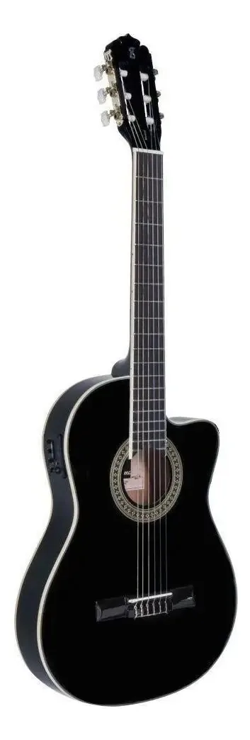 Violão Tagima Madrid Nylon Preto Flat