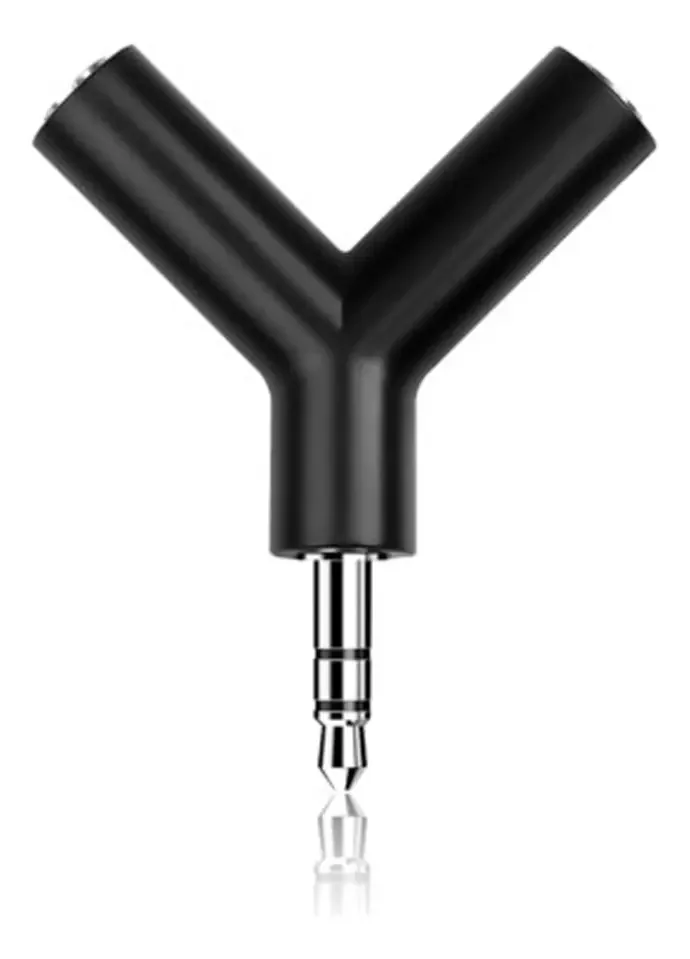 Adaptador P2 Divisor 2 Entradas P2 3.5mm Ouça Junto