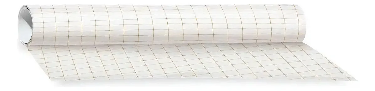 Papel Manteiga Rolo Grid Ouro 50cmx10m Un Cromus
