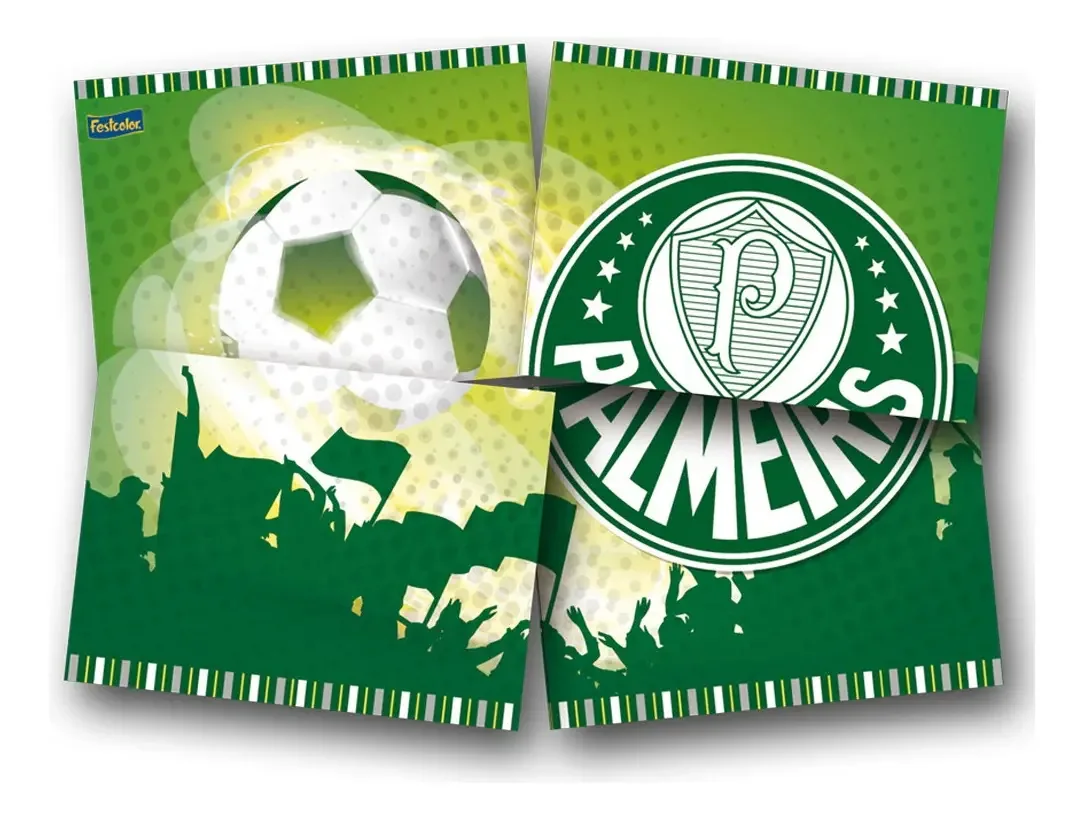 Painel 4lam Palmeiras Un Festcolor