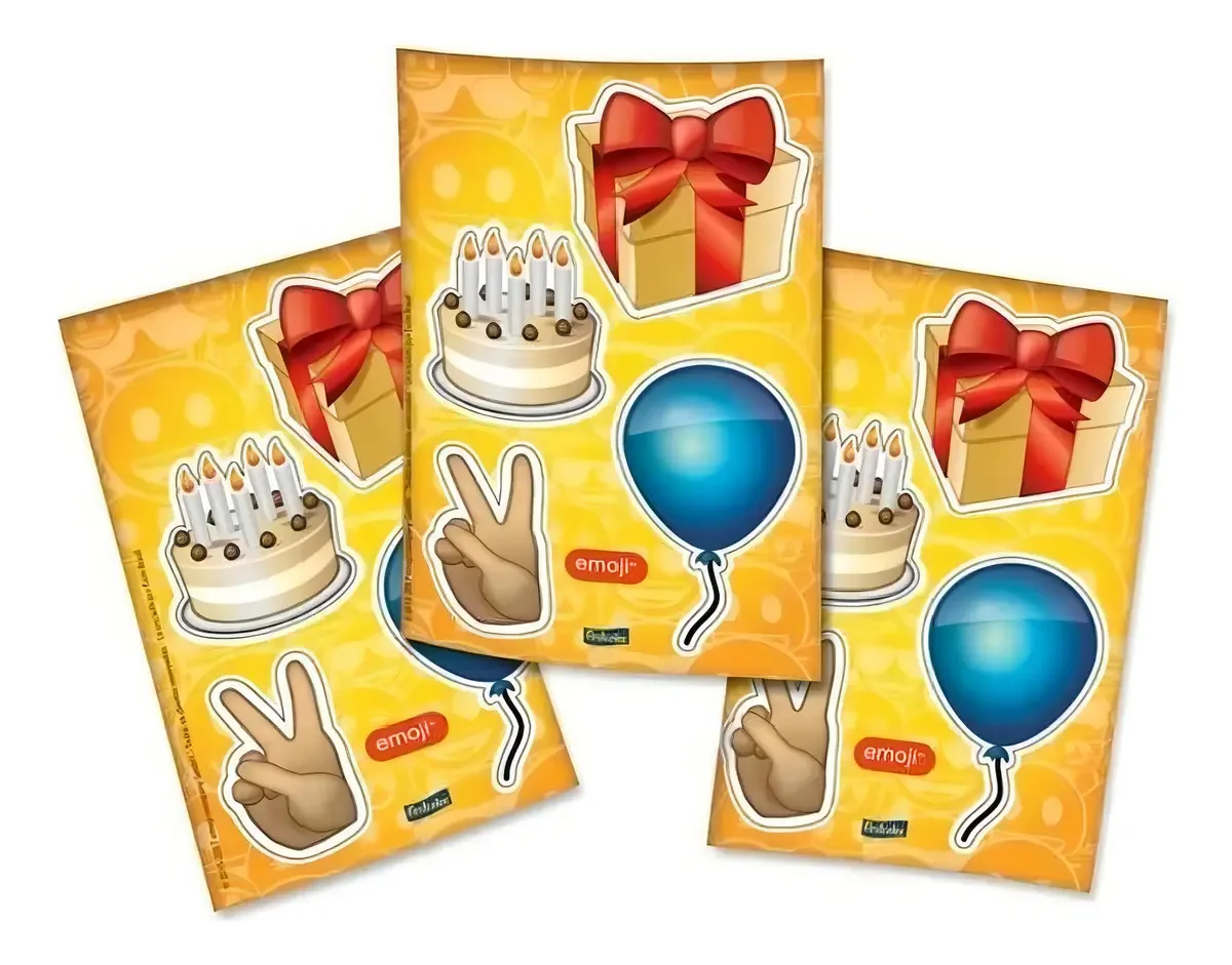 Ades Esp Emoji C/4 Festcolor