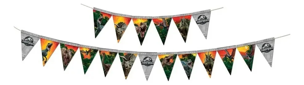 Faixa Decorativa Jurassic World 2