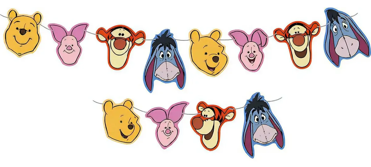 Faixa Decor Pooh E Sua Turma Un Festcolor