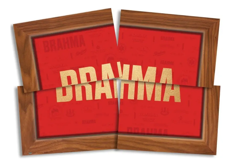 Painel Brahma 4 Laminas Festcolor