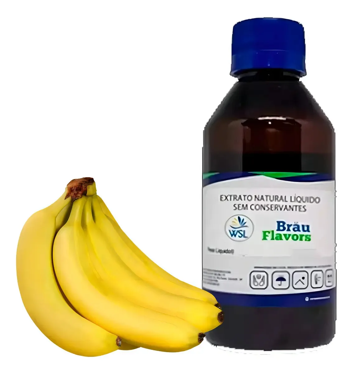 Extrato Brau Flavors Banana 50g Aroma Natural