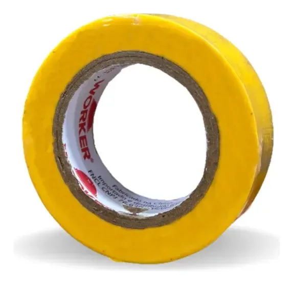 Fita Isolante Worker 18mmx19x10mt Amarela