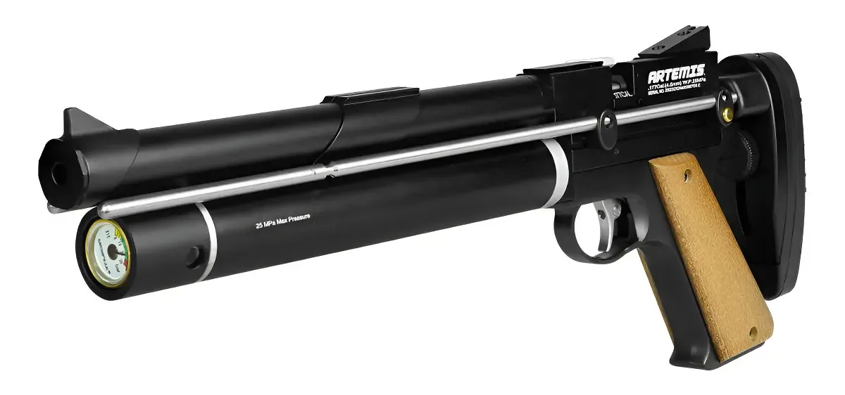 Pistola Chumbinho 4.5mm Pcp Artemis Pp750 + Alvos
