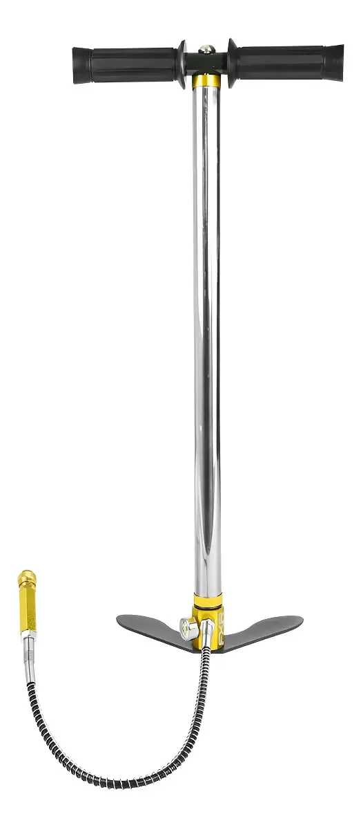Bomba Manual Pcp 300bar Aço Fxr 361 Carbono Pé Fixo