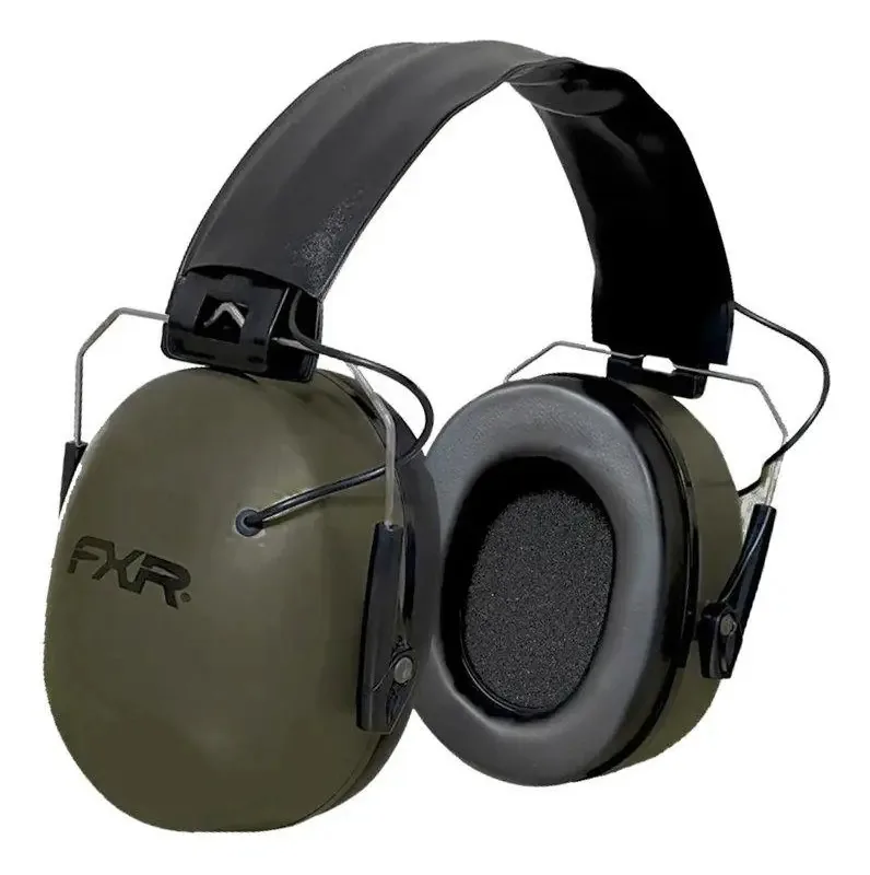 Abafador Eletrônico FXR Som e Ruído 28dB Verde Tiro Esportivo