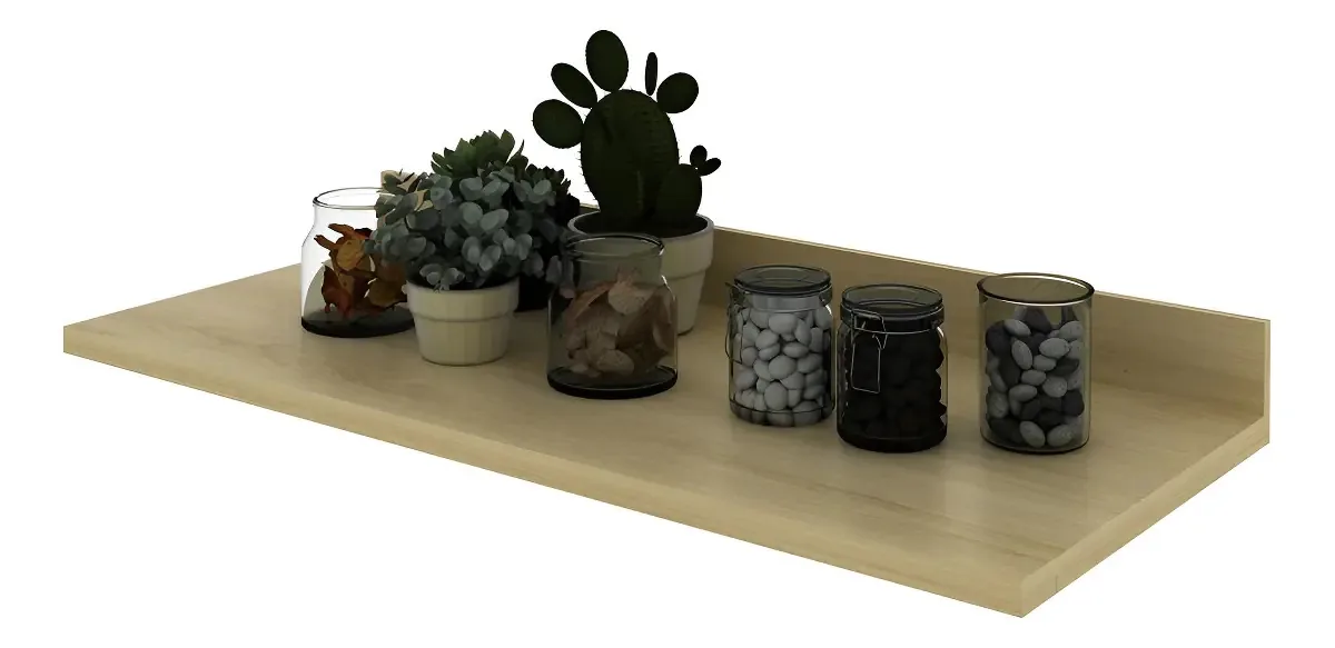 Tampo 100% MDF 30mm para Balcão de Cozinha 120cm Multimóveis CR20436 Carvalho Tropical