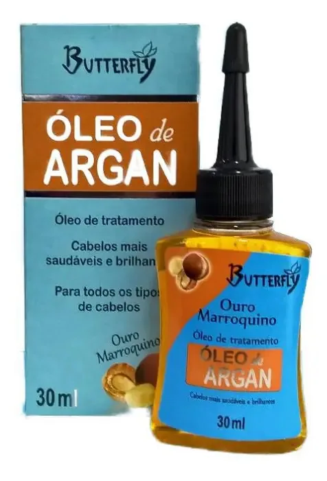 Kit 3 Óleo De Argan Butterfly 30ml