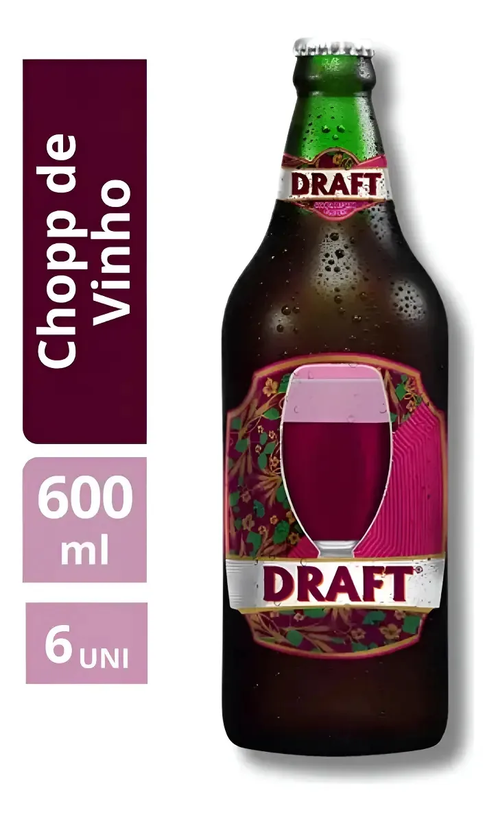 Chop De Vinho Draft Bebida 600 Ml