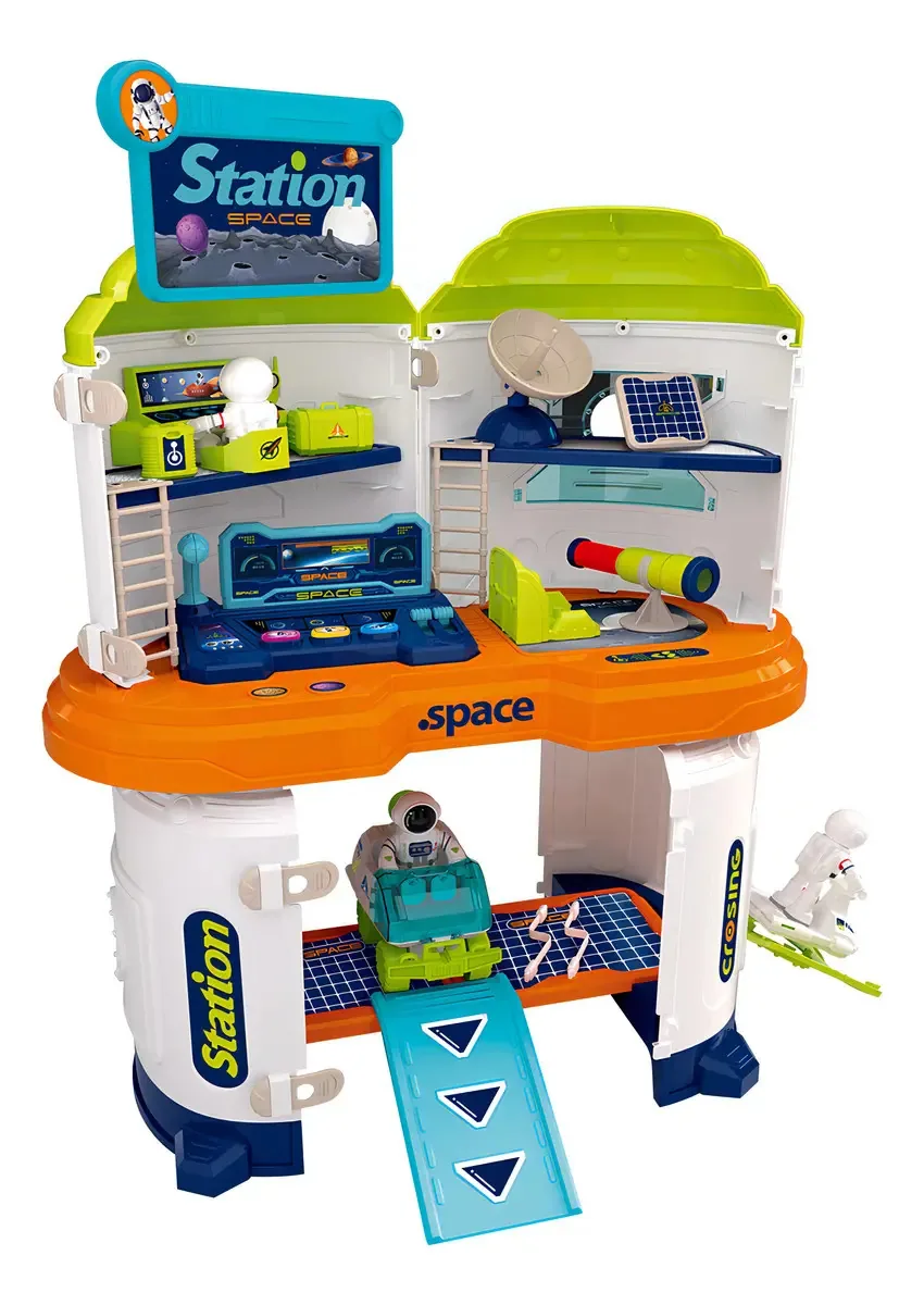 Bancada Infantil Estação Espacial Space Station Replay Kids
