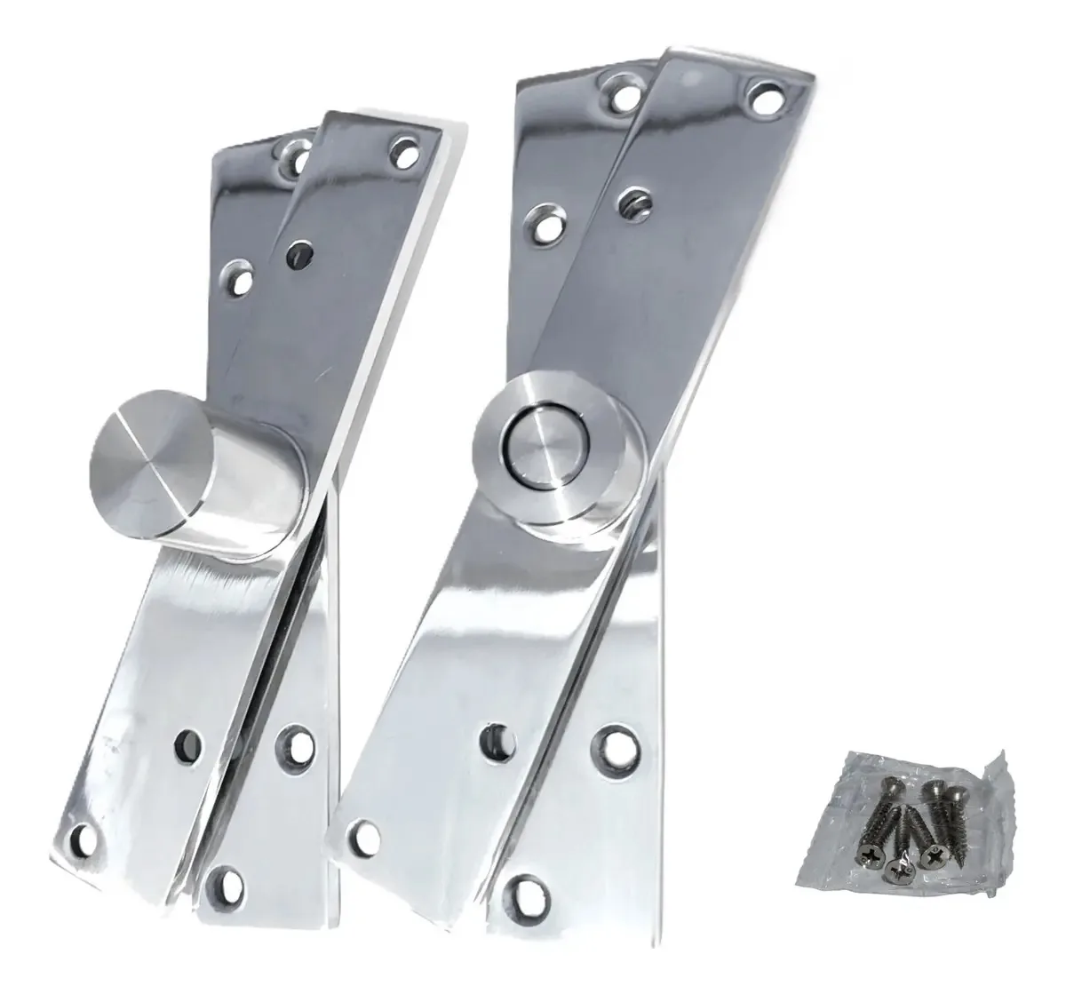 Dobradiça Pino Pivotante Inox Esfera Portas 100kg Cerrata