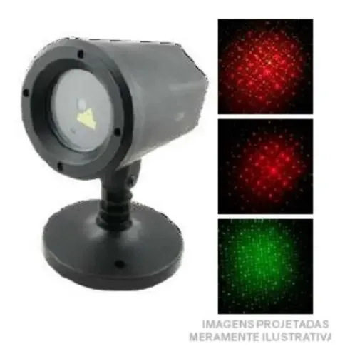 Projetor Laser Led Rio Master EVN9565 Com Controle Remoto Preto