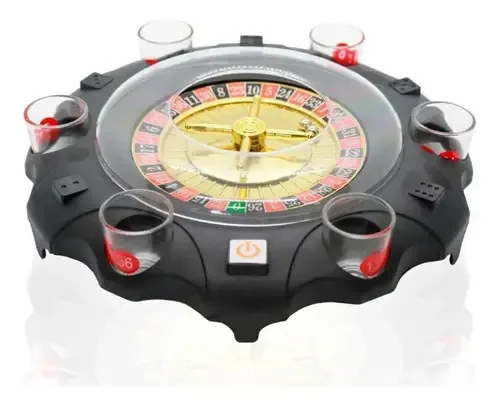 Jogo Roleta Cassino Rio Master Roleta Eletrica Shot 6 Copos