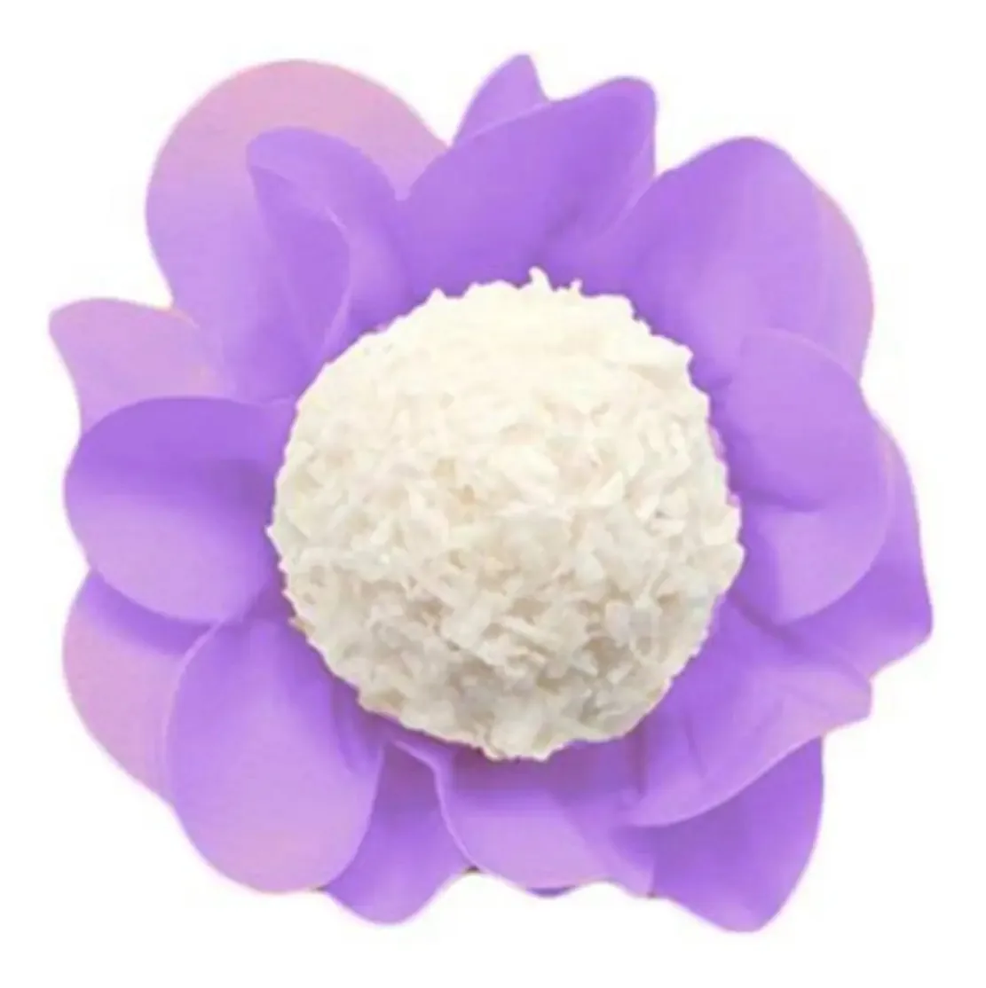 Forminhas Doces Finos Flor Lilás Ultrafest Brigadeiro Festa Casamento