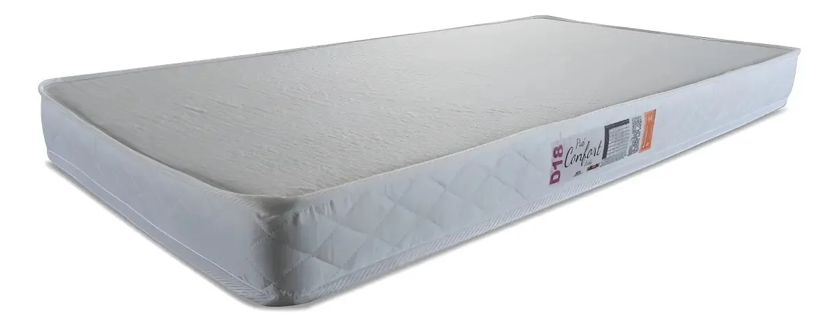 Colchão De Berço 70 Cm Hellen Pro Confort Baby D18 Branco