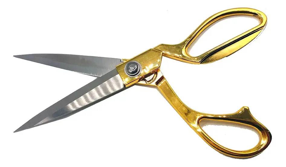 Tesoura Profissional Costura e Artesanatos Aço Inoxidável Laminas SQ