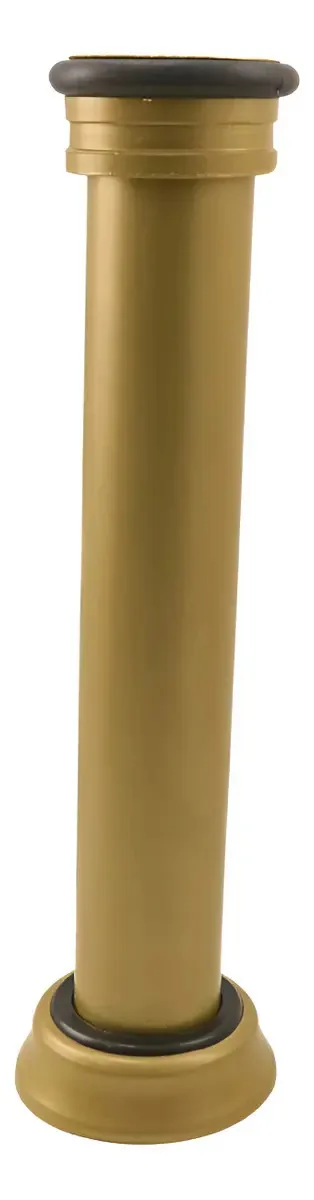 Tubo de Ligação Ajustável 30cm Gold Matte Class Acabamentos Banheiro