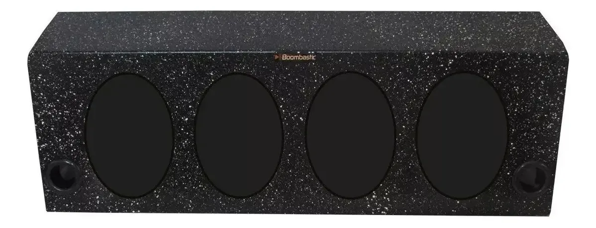 Caixa Dutada Para 4 Alto Falantes 6x9 Pigmentada Preto