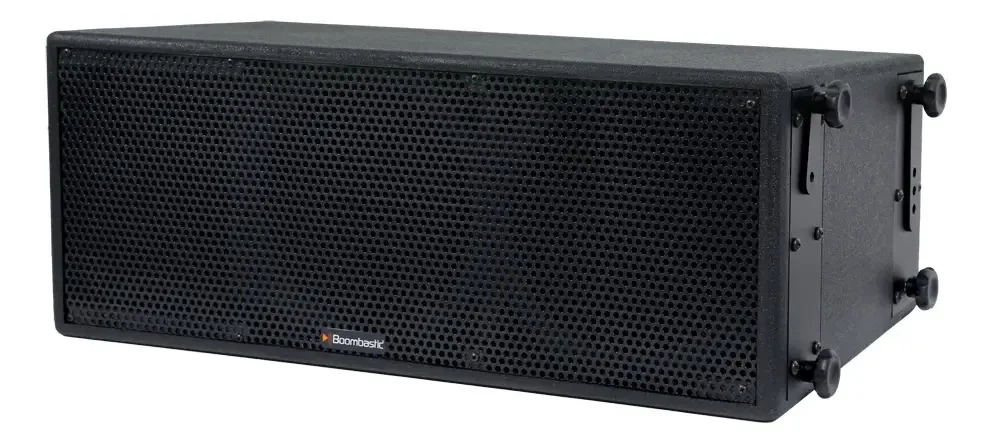 Caixa Line Array 2x10 + Driver Ti - Satélite Único Boombastic