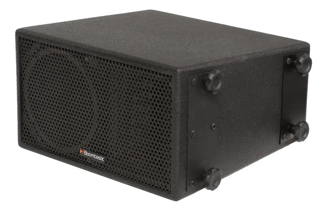 Caixa Satélite Line Array 1x10 + Espaço Para 1 Driver Ti