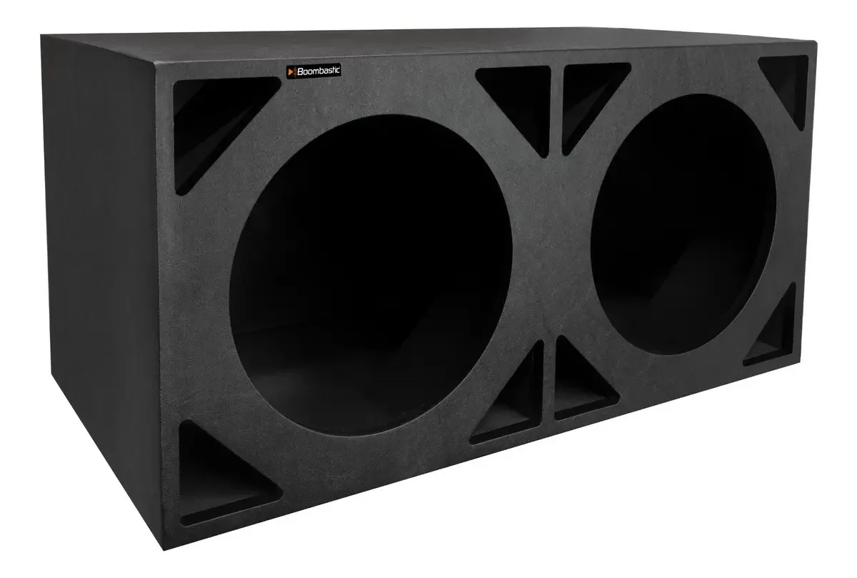 Caixa 2x12 Full Power Dutos Triangulares Para Super Graves
