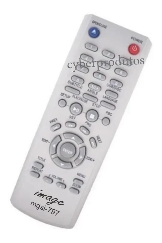 Controle Remoto Dvd Britânia Image Usb Video Game Karaoke