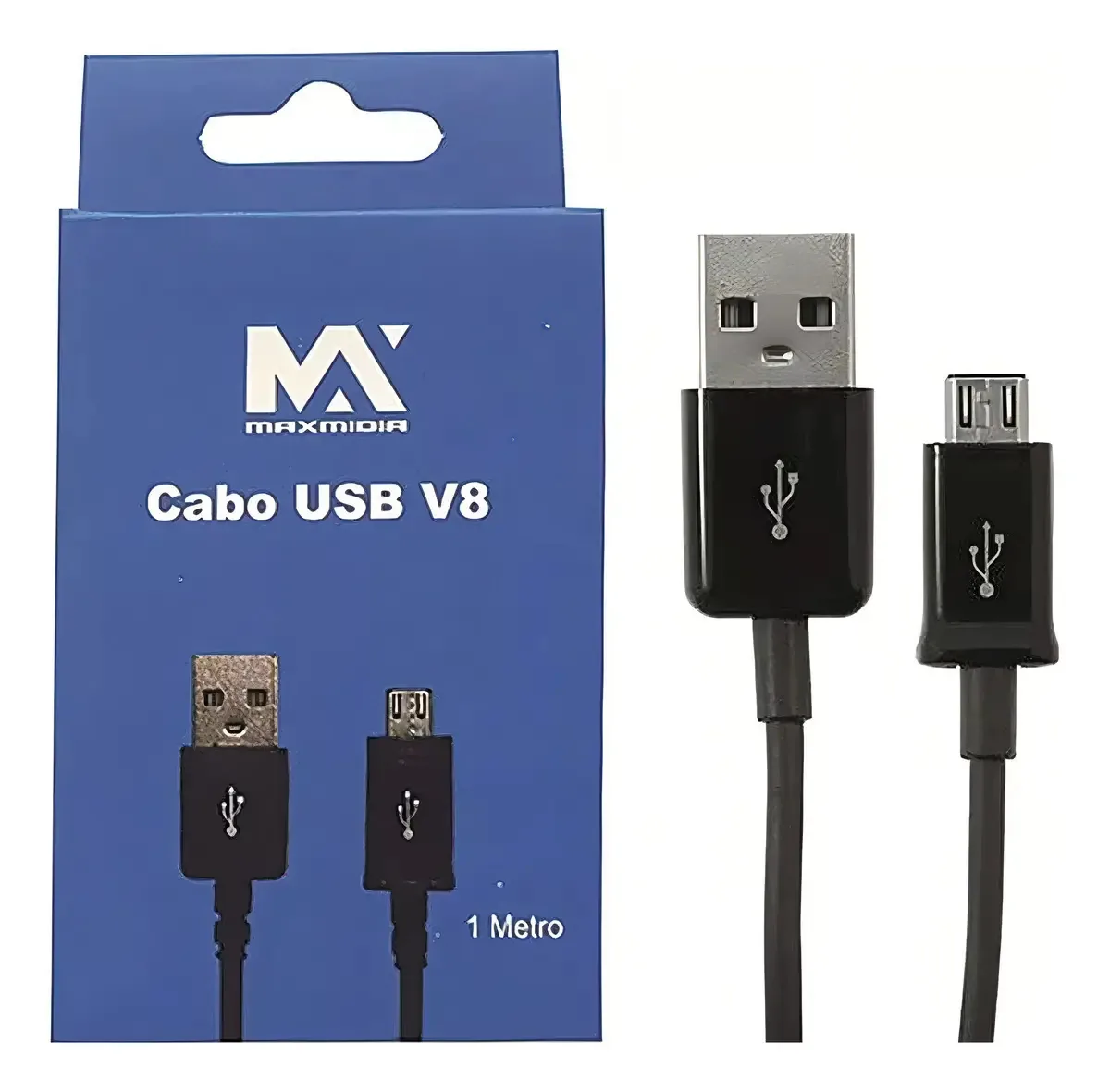 Cabo Conexao V8 / Usb 1m Dynasty Max V8444