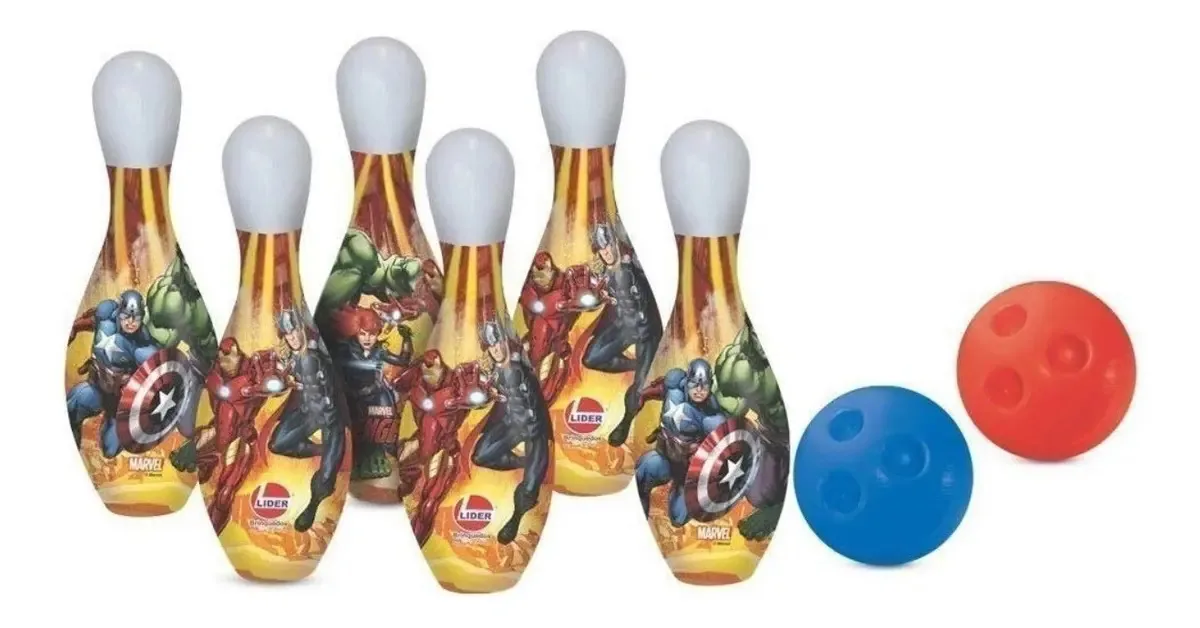 Vingadores Boliche Infantil Lider