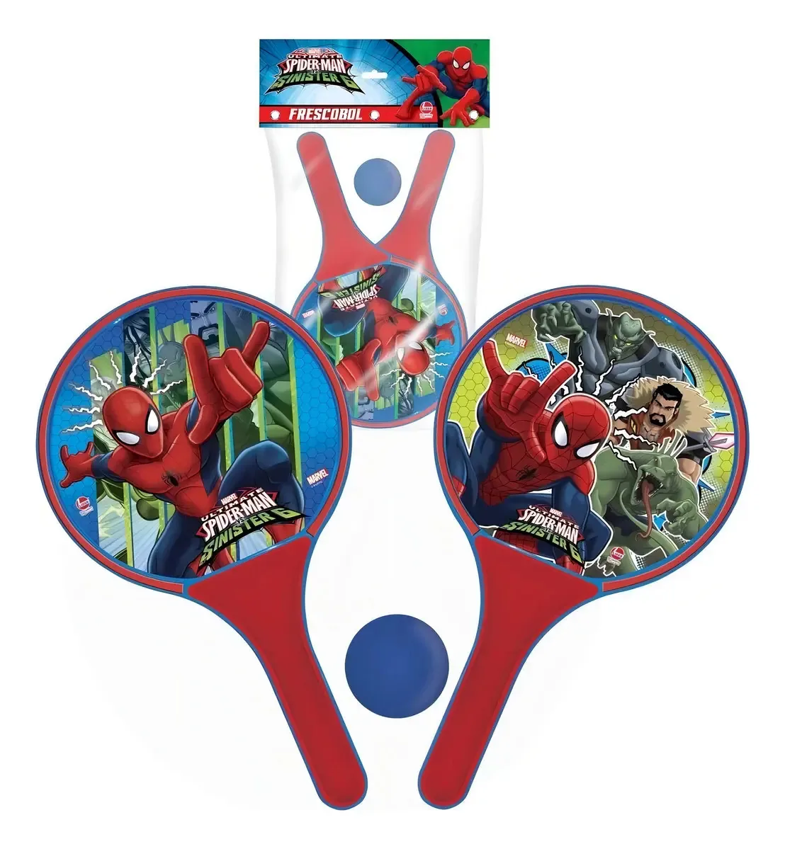 Brinq Lider Frescobol Spider Man 2536