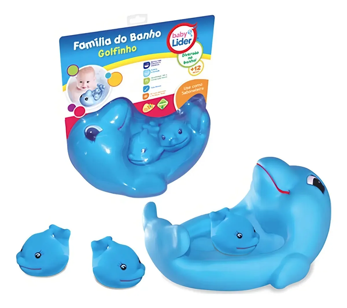 Familia Do Banho Golfinho Baby Lider