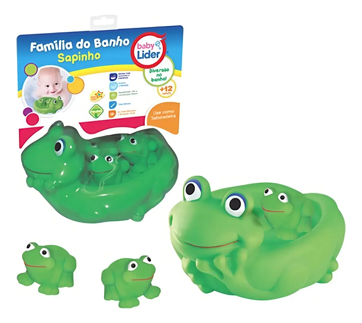 Familia Do Banho Sapo