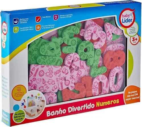 Banho Divertido Numeros6