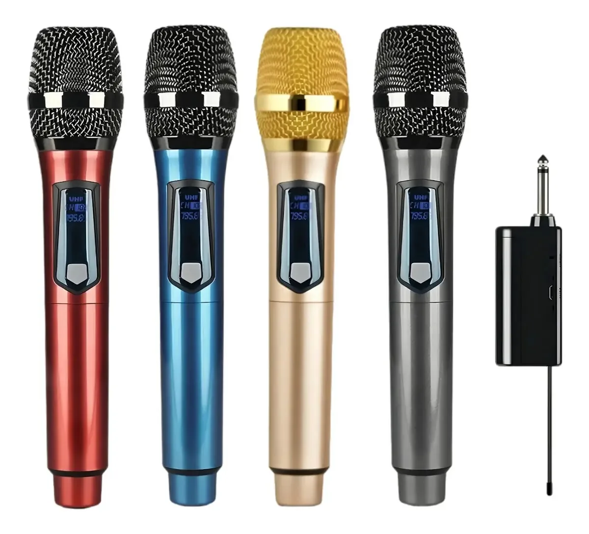 Microfones Sem Fio Kapbom M87 Recarregáveis para Shows e Streaming